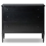 Lendon 3 Drawer Dresser, Black