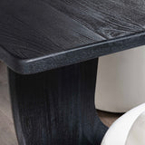 Lennox Dining Table, Black-Furniture - Dining-High Fashion Home