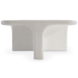Lennox Outdoor Cocktail Table, Chalky White-Furniture - Outdoor-High Fashion Home