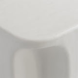 Lennox Outdoor Side Table, Chalky White-Furniture - Outdoor-High Fashion Home