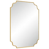 Lennyn Mirror, Gold-Accessories-High Fashion Home