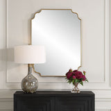Lennyn Mirror, Gold-Accessories-High Fashion Home