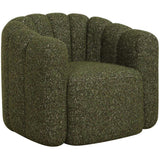 Lenoir Swivel Chair, Moss Green-Furniture - Chairs-High Fashion Home