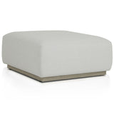 Lenox Outdoor Ottoman, Alessi Linen