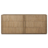 Leo 6 Drawer Dresser, Rustic Light Natural by Four Hands-Furniture - Storage-High Fashion Home