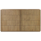 Leo 8 Drawer Dresser, Rustic Light Natural by Four Hands