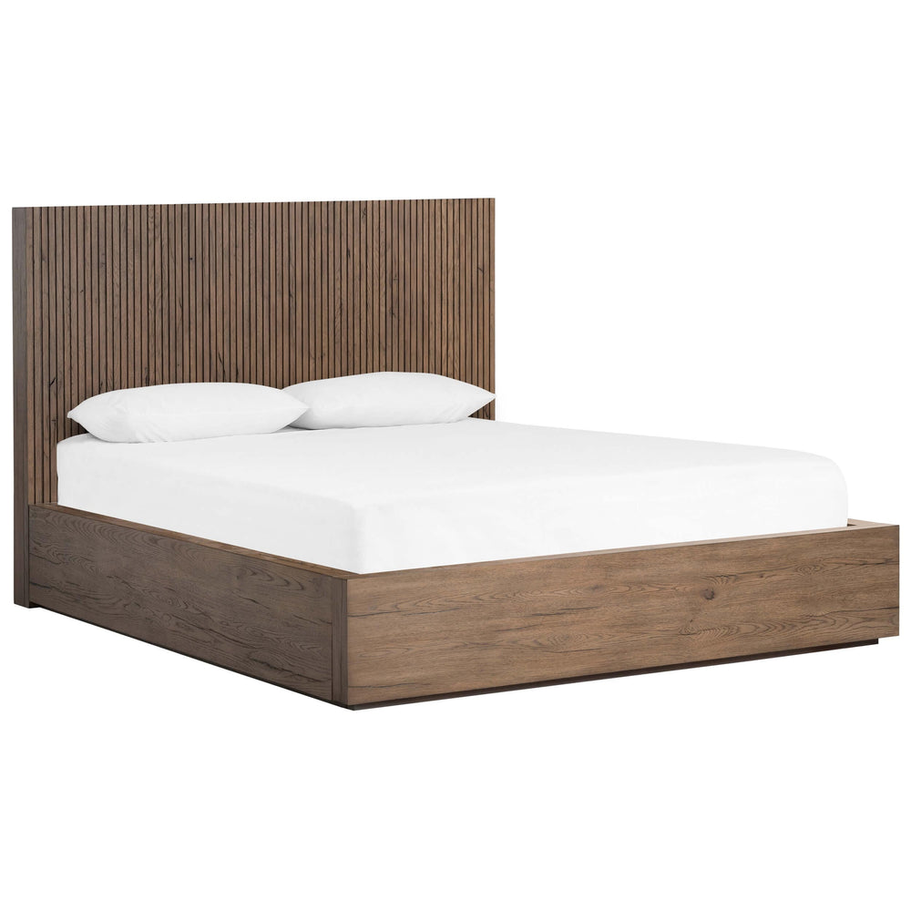 Leo Bed, Rustic Grey by Four Hands
