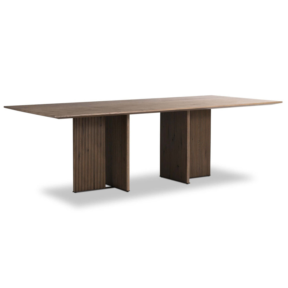 Leo Dining Table, Rustic Grey by Four Hands