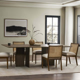 Leo Dining Table, Rustic Grey by Four Hands