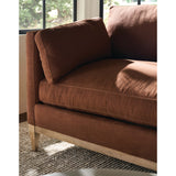 Leo QS 86" Bench Cushion Sofa, VE102-24