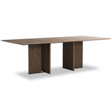 Leo Rectangular Dining Table, Rustic Grey by Four Hands