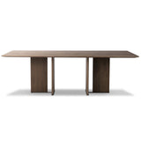 Leo Rectangular Dining Table, Rustic Grey by Four Hands