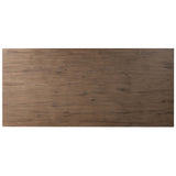 Leo Rectangular Dining Table, Rustic Grey by Four Hands