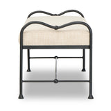 Leona Bench, Yuma Cream by Four Hands-Furniture - Benches-High Fashion Home