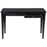 Leonardo Desk, Charcoal Black-High Fashion Home