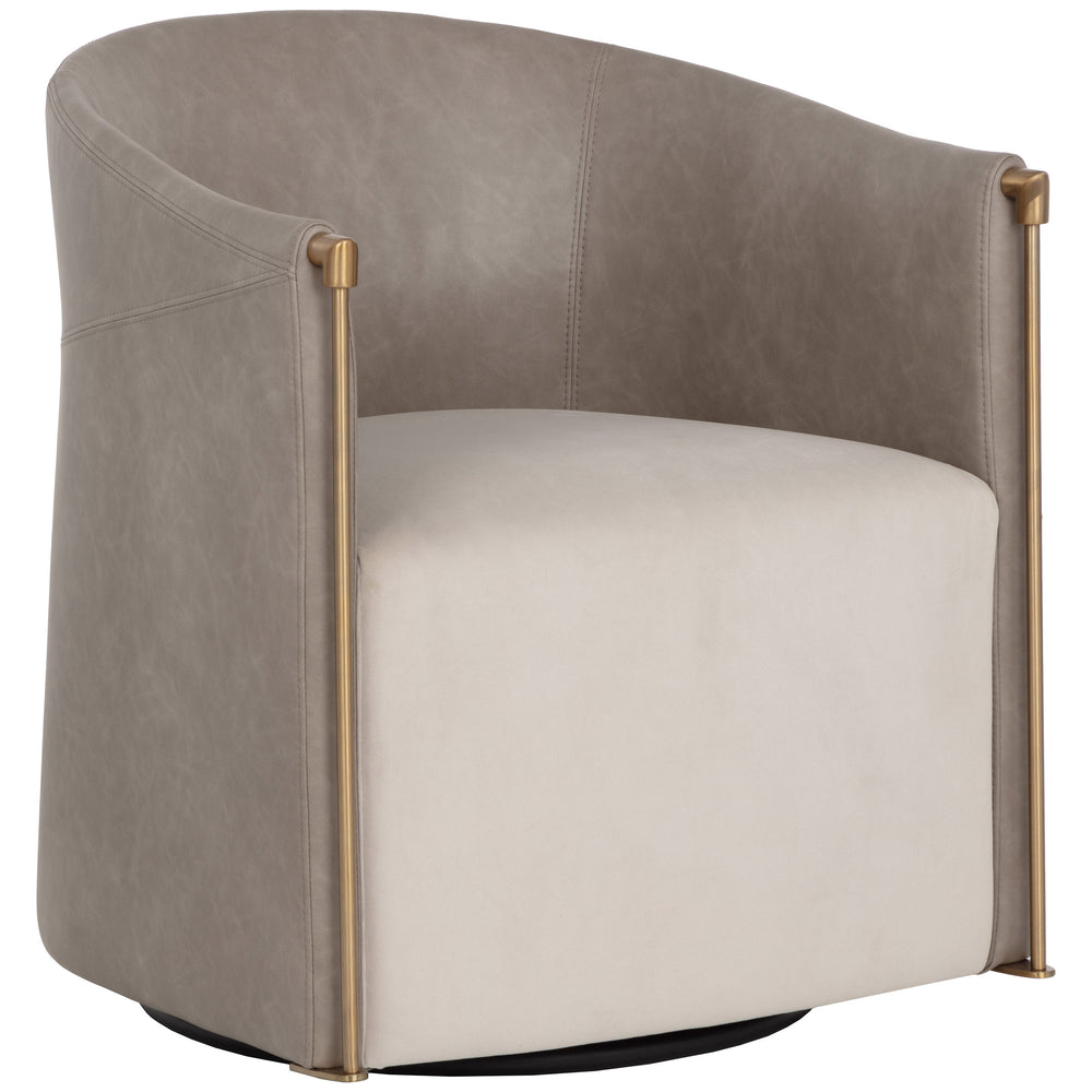 Leontine Swivel Chair by Sunpan