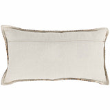 Leopard Hide Lumbar pillow, Camel/Black