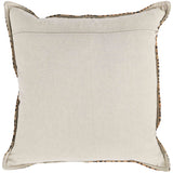 Leopard Hide pillow, Camel/Black
