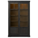 Leopold Cabinet, Black Hemlock by Four Hands-Furniture - Storage-High Fashion Home
