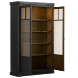 Leopold Cabinet, Black Hemlock by Four Hands-Furniture - Storage-High Fashion Home