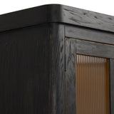 Leopold Cabinet, Black Hemlock by Four Hands-Furniture - Storage-High Fashion Home