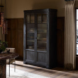 Leopold Cabinet, Black Hemlock by Four Hands-Furniture - Storage-High Fashion Home