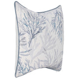 Lessonia Pillow, Blue-Accessories-High Fashion Home