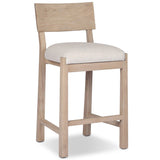 Lewiston Counter Stool, Lynchart Sand by Four hands