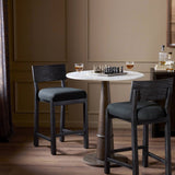 Lewiston Counter Stool, Macerata Black by Four hands