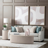 Lexington Cocktail Table, Beige-Furniture - Accent Tables-High Fashion Home