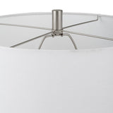 Leya Table Lamp, Blue-Lighting-High Fashion Home