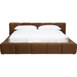Liam King Bed, Vesper Tobacco-Furniture - Bedroom-High Fashion Home