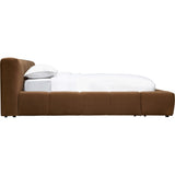 Liam King Bed, Vesper Tobacco-Furniture - Bedroom-High Fashion Home