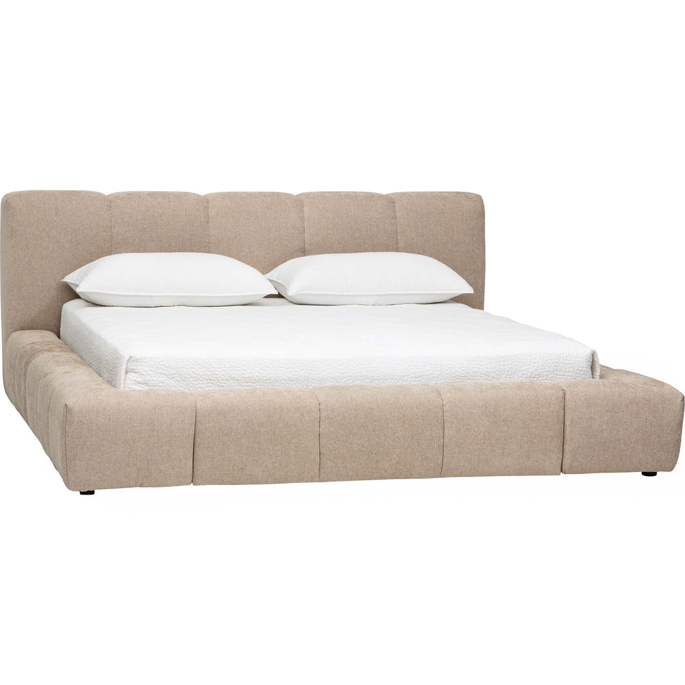 Liam Bed, Milo Mink-Furniture - Bedroom-High Fashion Home