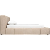 Liam Bed, Milo Mink-Furniture - Bedroom-High Fashion Home