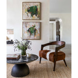 Liara Occasional Chair, Natural Brown