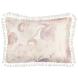 Lily Peach Lumbar Pillow, Pink Multi-Accessories-High Fashion Home