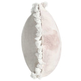 Lily Peach Lumbar Pillow, Pink Multi-Accessories-High Fashion Home