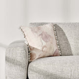 Lily Peach Pillow, Pink Multi-Accessories-High Fashion Home