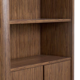 Limba Bookcase, Medium Brown Limba by Four Hands
