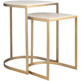 Lindon Nesting Tables, Natural, Set of 2