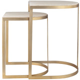 Lindon Nesting Tables, Natural, Set of 2