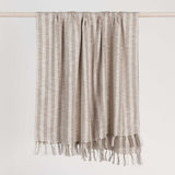 Linna Throw, Ivory/Natural