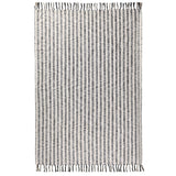 Linna Throw, Natural/Black
