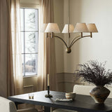 Linus Chandelier, Aged Brass