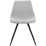 Lipa Dining Chair, Belfast Heather Grey/Rosemary, Set of 2-Furniture - Dining-High Fashion Home