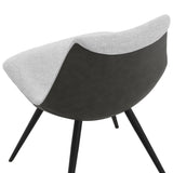 Lipa Dining Chair, Belfast Heather Grey/Rosemary, Set of 2-Furniture - Dining-High Fashion Home