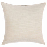 Lira Pillow, Natural/Silver