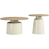 Lireen Coffee Table Set, Natural-Furniture - Dining-High Fashion Home