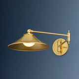Lithgow Wall Sconce, Aged Brass